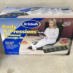 Heating Massage Mat - lightweight and foldable with 3 zones